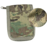 Veekindel märkmiku ümbristasku Cordura 7,7x12,7 cm, multicam