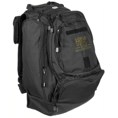 Seljakott US, "NATIONAL GUARD", must, 40l