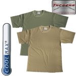 TACGEAR T-särk Coolmax M Must | Niiskust juhtiv spordisärk